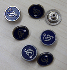 Χαραγμένο/κράμα ψευδάργυρου κουμπιών ιματισμού συνήθειας διαμαντιών, ράψιμο