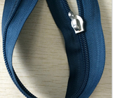 Μπλε νάυλον φερμουάρ συνήθειας ενδυμάτων, #5/#8/#10 φερμουάρ σακακιών τσαντών