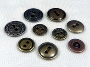 Αιφνιδιαστικά κουμπιά μετάλλων συνδέσμων καρφιών τζιν συνήθειας που καλύπτουν τις ελεύθερες θραύσεις ορείχαλκου νικελίου