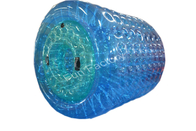PVC 1.8m ανθεκτικός, μπλε κύλινδρος νερού σφαιρών νερού Zorb που προσαρμόζεται