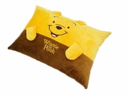 Βελούδο Winnie κινούμενων σχεδίων της Disney μόδας το μαξιλάρι μωρών Pooh κίτρινο