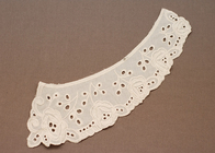 Crochet οι προσωπικές χειροποίητο άσπρο βαμβάκι Peter Pan Lace κολλάρο Motif για φορέματα