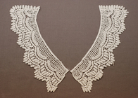 Κρίκο Λευκή 100 βαμβάκι Peter Pan Crochet Lace κολλάρο Motif για καπέλα Apparels