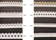 Είδη ένδυσης συνθετικών κύμα υφασμένα εκτυπωμένη ενδυμασία ελαστική Lace κορδέλα και τις κασέτες