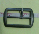 Χέρι - γίνοντη ένωση Gunmetal 3.5cm πόρπη/εξάρτημα ζωνών υφασμάτων κραμάτων