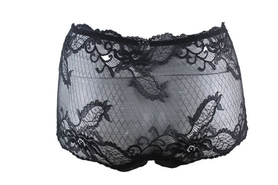 Κομψή κεντημένη υψηλή μέση κιλοτών Boyshort δαντελλών για το νέο θηλυκό
