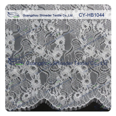 Μεγάλη νυφική περιποίηση δαντελλών Eyelash Chantilly/μαγειρευμένο ύφασμα δαντελλών