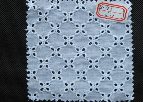 Κυρία Garment 100% φιλικός cOem Eco περιποίησης δαντελλών οπών βαμβακιού/ODM Κύπρος-CX0105