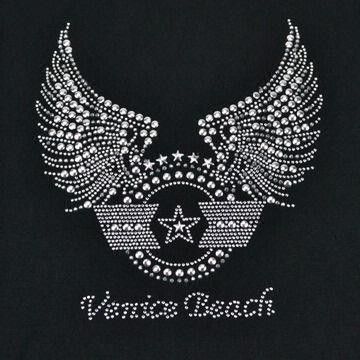 Ζωηρόχρωμες καυτές μεταφορές θερμότητας Rhinestone φτερών αγγέλου αποτυπώσεων 19.5cm x21.5cm