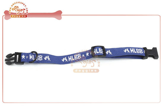Προσαρμοσμένο Jacquard νάυλον Webbing για τα περιλαίμια σκυλιών εξατομικευμένα