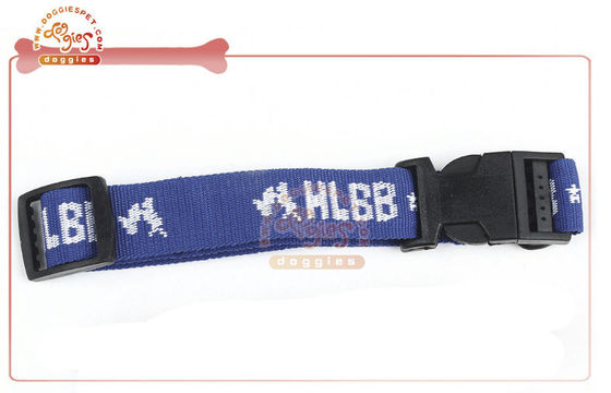 Προσαρμοσμένο Jacquard νάυλον Webbing για τα περιλαίμια σκυλιών εξατομικευμένα