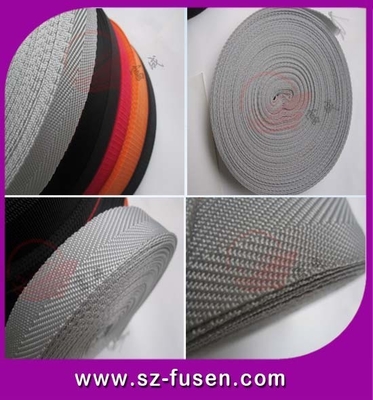 Ζωηρόχρωμο υφαμένο Webbing λουριών 100% νάυλον για Backpack/τη ζώνη/τον αθλητισμό