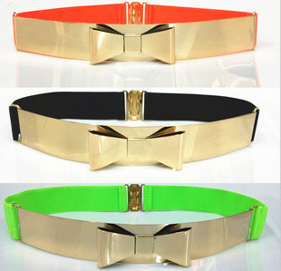 Λεπτύντε webbing 2cm - 4cm τις ελαστικές ζώνες υφασμάτων για το μέταλλο γυναικών bownot