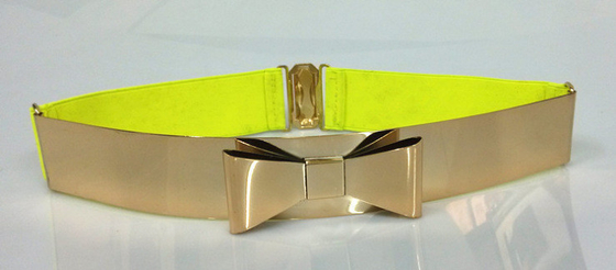 Λεπτύντε webbing 2cm - 4cm τις ελαστικές ζώνες υφασμάτων για το μέταλλο γυναικών bownot
